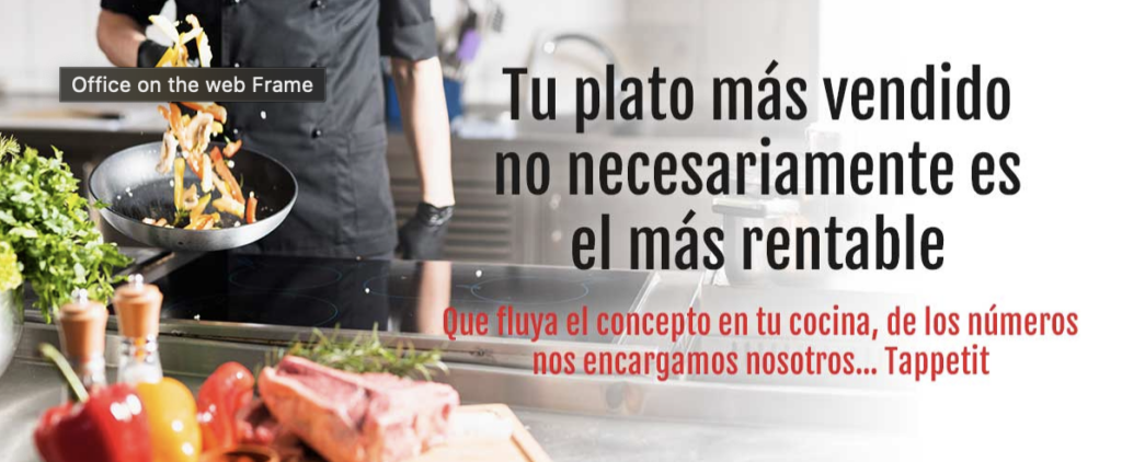 Tu plato más vendido no necesariamente es el más rentable